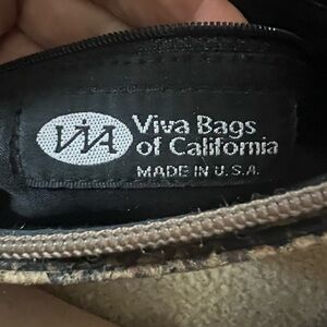 Viva Bags of California Animal Print Bag